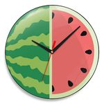 Ficha técnica e caractérísticas do produto Relógio De Parede Melancia - 30 Cm
