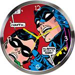 Ficha técnica e caractérísticas do produto Relógio de Parede Metal DC Batman e Robin Looking Up Colorido