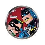 Ficha técnica e caractérísticas do produto Relogio De Parede Metal Dc Batman E Robin Looking Up
