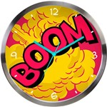 Ficha técnica e caractérísticas do produto Relógio de Parede Metal DC Boom Colorido