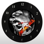 Ficha técnica e caractérísticas do produto Relógio de Parede - Metallica - em Disco de Vinil - Mr. Rock – Heavy Metal