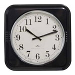 Ficha técnica e caractérísticas do produto Relógio de Parede Mia Black Goodsbr 32x32x6cm