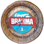 Ficha técnica e caractérísticas do produto Relógio de Parede - Mod. Tampa de Barril - Brahma Chopp - Retrofenna