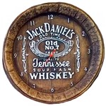 Ficha técnica e caractérísticas do produto Relógio de Parede - Mod. Tampa de Barril - Jack Daniels - Retrofenna