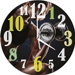 Ficha técnica e caractérísticas do produto Relógio de Parede Modelo Academia 30 Cm