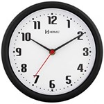 Ficha técnica e caractérísticas do produto Relógio de Parede Moderno Herweg Preto 6102-34