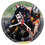Ficha técnica e caractérísticas do produto Relógio De Parede Motos GP Corrida Motociclismo