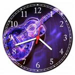 Ficha técnica e caractérísticas do produto Relógio de Parede Música Instrumentos Violão - Vital Quadros