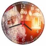 Ficha técnica e caractérísticas do produto Relógio De Parede Natal Papai Noel Decorações