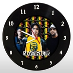 Ficha técnica e caractérísticas do produto Relógio de Parede - Natiruts - em Disco de Vinil - Mr. Rock - Reggae