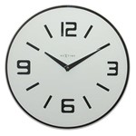 Relógio de Parede Nextine Shuwan 43Cm Nx223br Branco