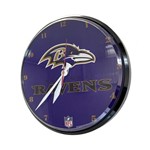 Ficha técnica e caractérísticas do produto Relógio de Parede NFL Baltimore Ravens 32cm - Wincraft