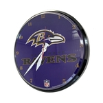 Ficha técnica e caractérísticas do produto Relógio de Parede NFL Baltimore Ravens 32cm