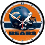 Ficha técnica e caractérísticas do produto Relógio de Parede NFL Chicago Bears 32cm