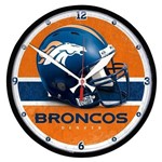 Ficha técnica e caractérísticas do produto Relógio de Parede NFL Denver Broncos 32cm - Wincraft