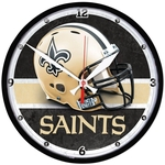 Ficha técnica e caractérísticas do produto Relógio de Parede NFL New Orleans Saints 32cm