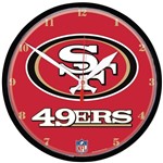 Relógio de Parede NFL San Francisco 49ers 32cm - Wincraft