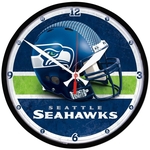 Ficha técnica e caractérísticas do produto Relógio de Parede NFL Seattle Seahawks 32cm