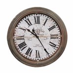 Ficha técnica e caractérísticas do produto Relógio de Parede Noble Castle Oldway 65x65x6