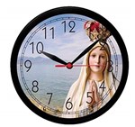 Ficha técnica e caractérísticas do produto Relógio de Parede - Nossa Senhora de Fátima