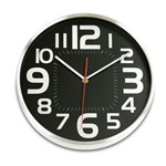Ficha técnica e caractérísticas do produto Relógio de Parede Number - Hauskraft EG7764B-CU1