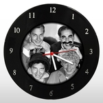 Ficha técnica e caractérísticas do produto Relógio de Parede - Os Irmãos Marx - em Disco de Vinil - Mr. Rock - Cinema Vintage