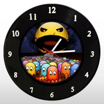 Ficha técnica e caractérísticas do produto Relógio de Parede - Pacman - em Disco de Vinil - Mr. Rock - Game
