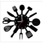 Ficha técnica e caractérísticas do produto Relógio de Parede para Cozinha