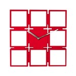 Ficha técnica e caractérísticas do produto Relógio de Parede para Fotos