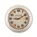 Relógio de Parede Paris 5460 44cm Branco