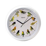 Ficha técnica e caractérísticas do produto Relógio de Parede Pássaros 28 Cm