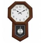 Ficha técnica e caractérísticas do produto Relógio de Parede Pendulo Capuccino Herweg Clássico 6482210