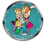 Ficha técnica e caractérísticas do produto Relogio de Parede Personagens Turma Jetsons