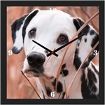 Ficha técnica e caractérísticas do produto Relógio de Parede Personalizado Cachorro Dálmata 30x30cm
