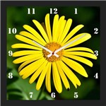 Ficha técnica e caractérísticas do produto Relógio de Parede Personalizado para Cozinha Flor de Primavera 30x30cm - Decore Pronto