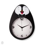 Ficha técnica e caractérísticas do produto Relógio de Parede Pinguim