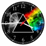 Ficha técnica e caractérísticas do produto Relógio De Parede Pink Floyd Dark Side Of The Moon Banda