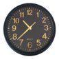 Relógio de Parede Preto/dourado Redondo 35x4cm - Mart 09399