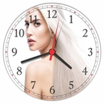 Ficha técnica e caractérísticas do produto Relógio De Parede Quartz Salão de Beleza Maquiagem Arte e Decoração 01