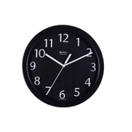 Ficha técnica e caractérísticas do produto Relógio De Parede Redondo 30cm Alumínio Escovado Ref - 6719 - 034