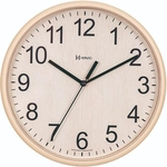 Ficha técnica e caractérísticas do produto Relógio De Parede Redondo Bege 25,5 Cm Herweg 660082-324
