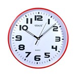 Ficha técnica e caractérísticas do produto Relógio de Parede Redondo Colors 29 Cm - Cardosoutl