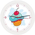 Ficha técnica e caractérísticas do produto Relógio de Parede Redondo Cupcake - Bell´S