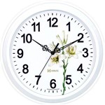 Ficha técnica e caractérísticas do produto Relógio de Parede Redondo Decorativo Herweg 660077-242