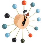 Ficha técnica e caractérísticas do produto Relógio de Parede Redondo Eames Colorido RELVIT-CL By Haus