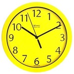Relógio Parede Herweg 6718 268 Aluminio Amarelo 24,5cm