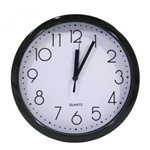 Ficha técnica e caractérísticas do produto Relógio de Parede Redondo Quartz 22cm - Centro Oeste - C.o
