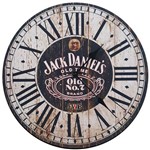 Ficha técnica e caractérísticas do produto Relógio de Parede Retrô Jack Daniel's Old Time