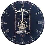 Ficha técnica e caractérísticas do produto Relógio de Parede Retrô Jack Daniel's Tennessee Whiskey