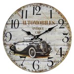 Ficha técnica e caractérísticas do produto Relógio de Parede Retro Rústico Vintage Retro Carro Antigo Cbrn01941